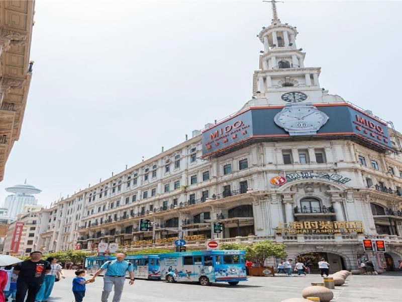 Jinjiang Inn Nanjing Road Pedestrian Streeteast Asia Hotel Xangai Exterior foto
